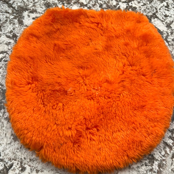 New toilet lid cover orange old school vintage retro style cover from way back - Picture 1 of 2